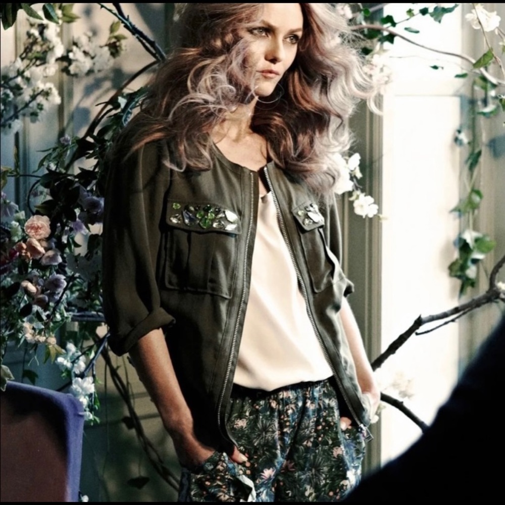 H&M Jewel Bomber Jacket